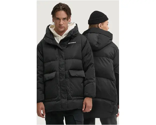 Converse geaca de puf culoarea negru, de iarna, 10025220-A02