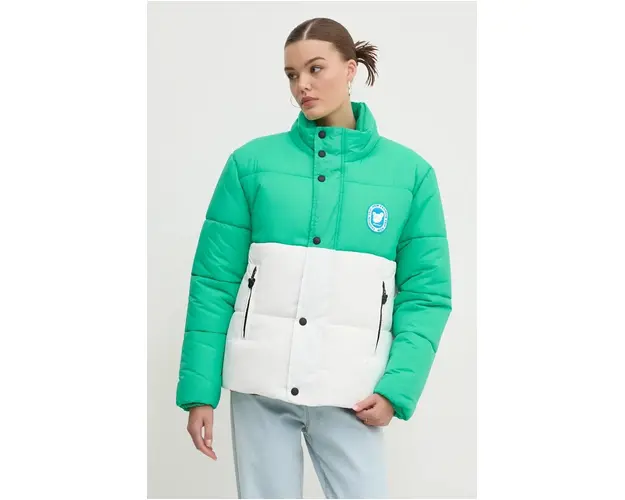 Inbetweeners geaca culoarea verde, de iarna, F4TWUAPF053