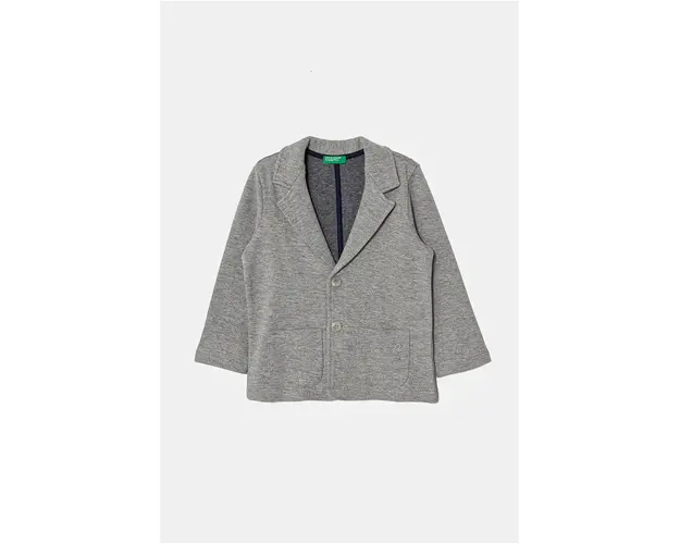 United Colors of Benetton sacou copii culoarea gri, 3F1YG600E