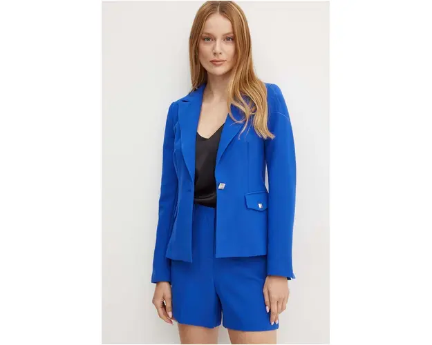 Morgan sacou VESK.F un singur rand de nasturi, neted, VESK.F