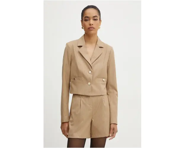 Morgan sacou VYURI.F culoarea bej, un singur rand de nasturi, modelator, VYURI.F