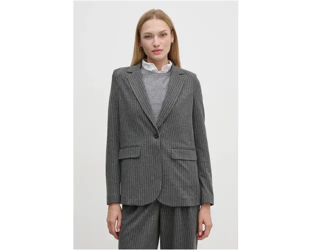 OUI sacou culoarea gri, un singur rand de nasturi, modelator, 89517