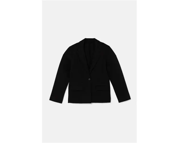 United Colors of Benetton sacou copii culoarea negru, 2EOMCW00D