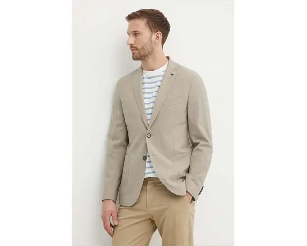 Michael Kors geaca de lana culoarea bej, MK0SB01025