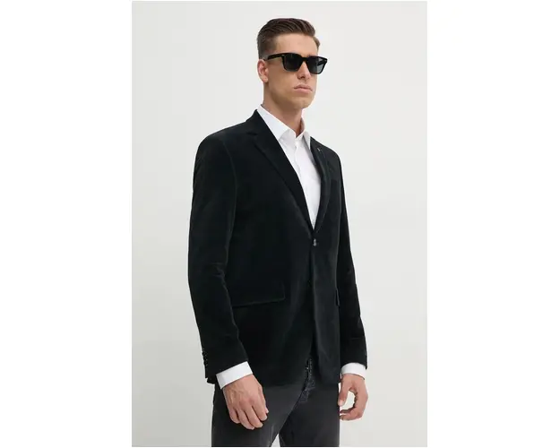 Karl Lagerfeld sacou barbati, culoarea negru, 544003.155200