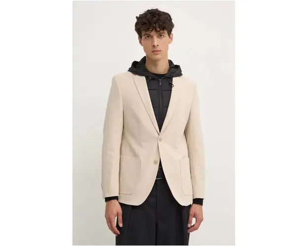 Karl Lagerfeld sacou barbati, culoarea bej, 544035.155384