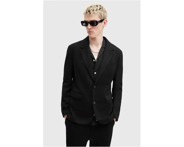 AllSaints sacou HELM barbati, culoarea negru, M004QZ