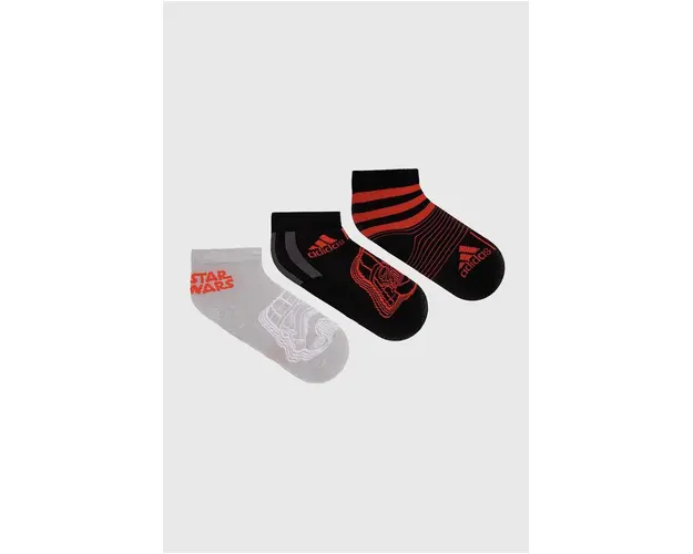 adidas Performance sosete copii SW 3PP SO 3-pack culoarea negru, IW1101