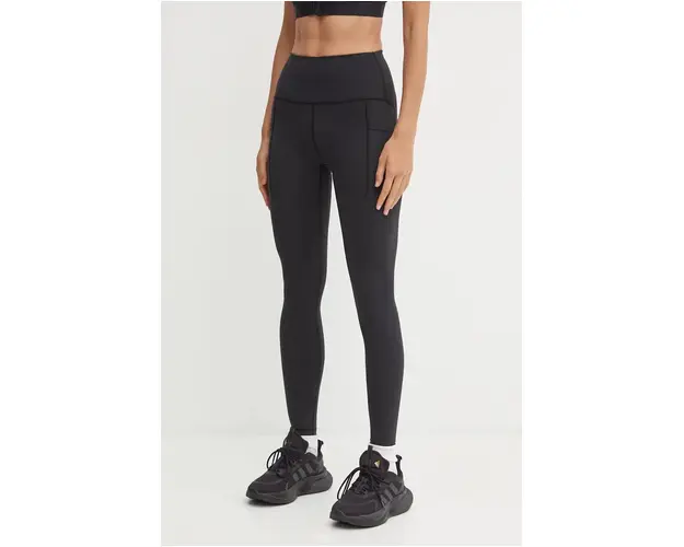 New Balance leggins de antrenament culoarea negru, neted, WP41275BK