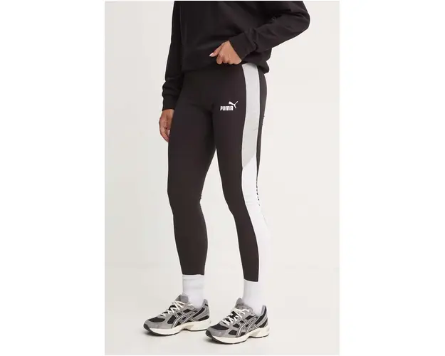 Puma colanti femei, culoarea negru, modelator, 681648