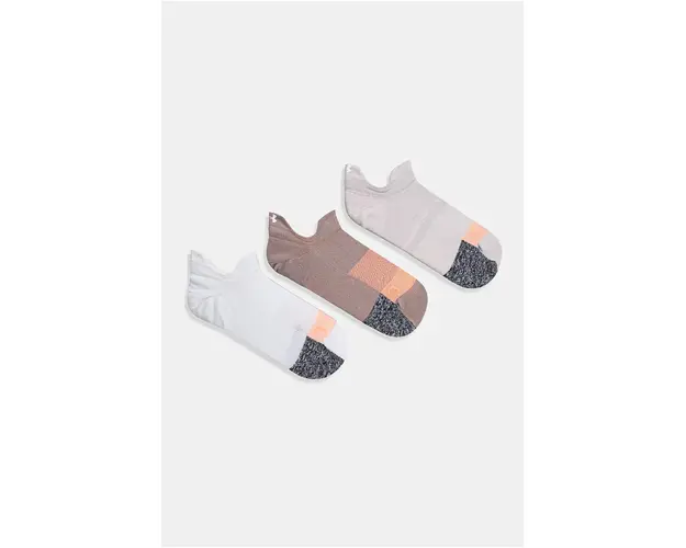 Under Armour sosete Breathe 3-pack femei, culoarea gri, 1387052