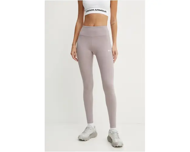 Under Armour leggins de antrenament Motion EMEA culoarea gri, neted, 1388649