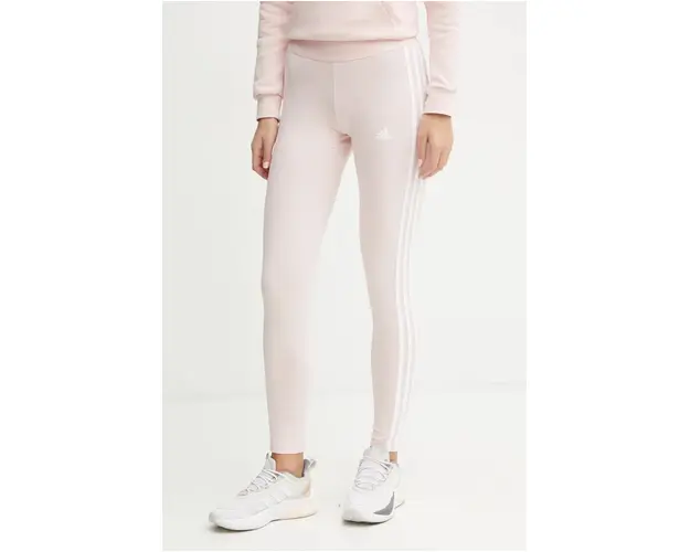 adidas colanti Essentials femei, culoarea roz, modelator, JH3713