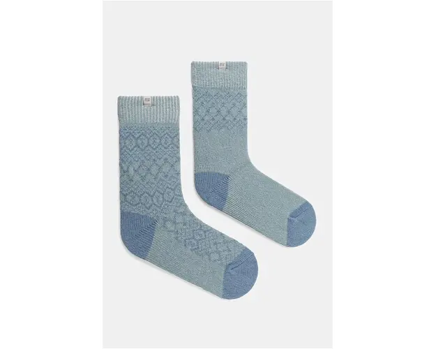Skechers sosete 2-pack femei, culoarea verde, SK41047