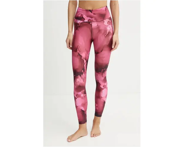 Casall jambiere de yoga culoarea roz, modelator, 24243