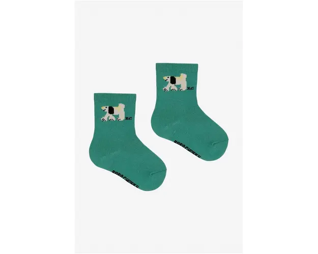Bobo Choses sosete copii Fairy Dog culoarea verde, 224AH002