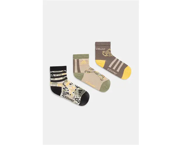 adidas Performance sosete copii LK LIONING x Disney 3-pack culoarea verde, IW1126