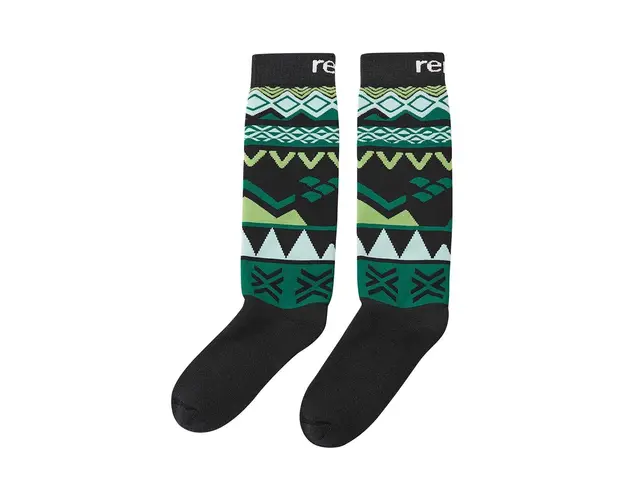 Reima sosete din lana pentru copii Suksee culoarea verde, 5300100C