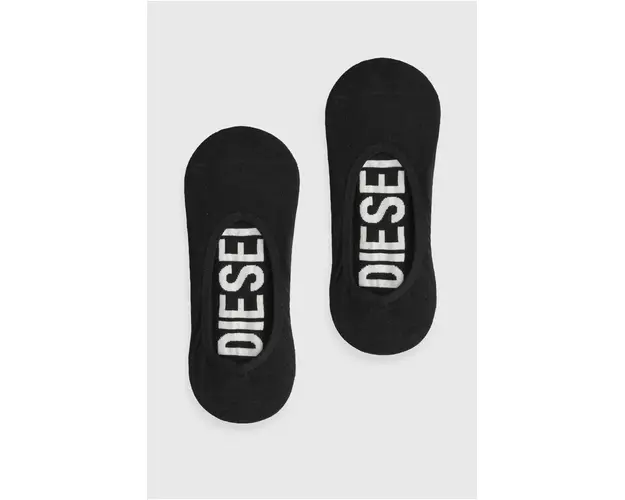 Diesel sosete SKM-HIDEPAT-TWOPACK SOCKS 2PACK 2-pack barbati, culoarea negru, 00S0MG.0IQAS