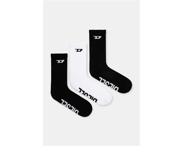 Diesel sosete SKM-D-CREW-SPORT-SOCKS 3-pack barbati, A15406.0LKBJ