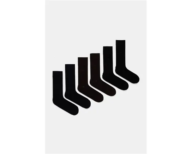 CDLP sosete 6-pack barbati, culoarea negru, MSO006122226