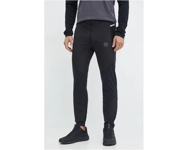 LA Sportiva leggins sport Primal barbati, culoarea negru, modelator, P40999907