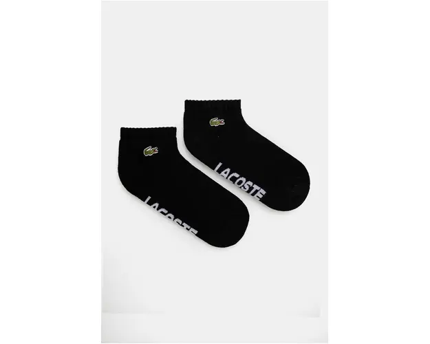 Lacoste sosete 2-pack culoarea negru, RA2653