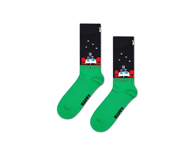 Happy Socks sosete Table For Two Sock culoarea albastru marin, P001868