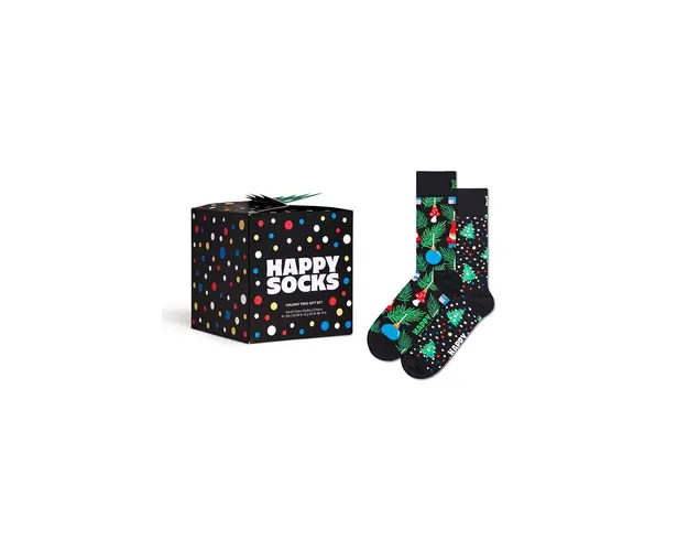 Happy Socks sosete GIFTBOX 2-pack culoarea negru, P001737