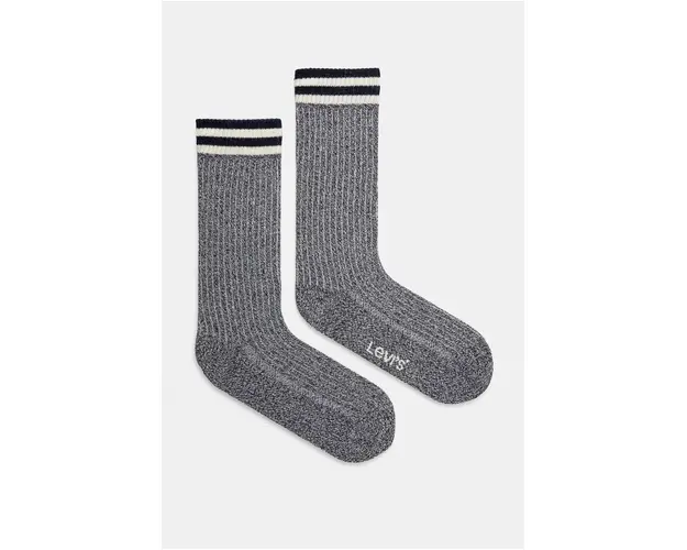 Levi's sosete 2-pack culoarea albastru marin, 37157-1138