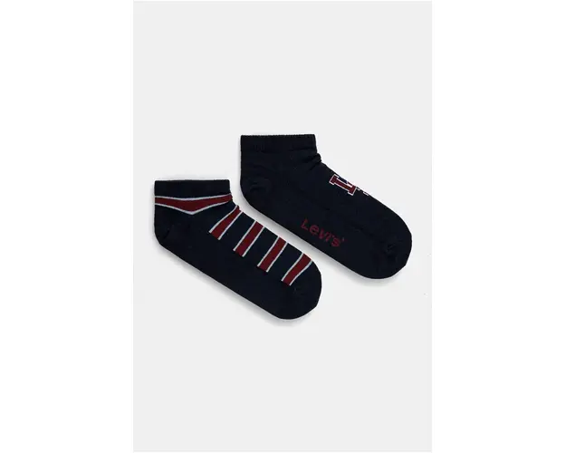 Levi's sosete 2-pack culoarea albastru marin, 37157-1172