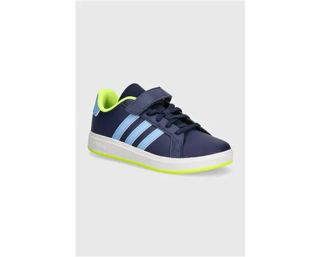adidas sneakers pentru copii GRAND COURT 2.0 EL C culoarea albastru marin, IE5994