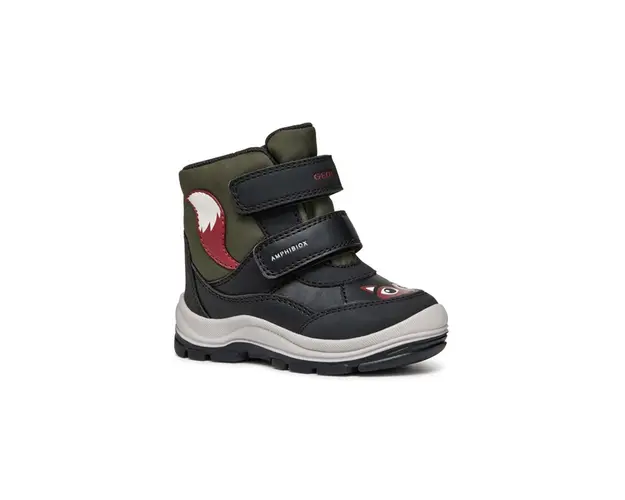 Geox cizme de iarna copii FLANFIL ABX culoarea verde, B463VB.054FU