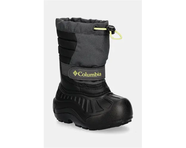 Columbia cizme de iarna copii POWDERBUG SNOWLITE culoarea negru, 2078922