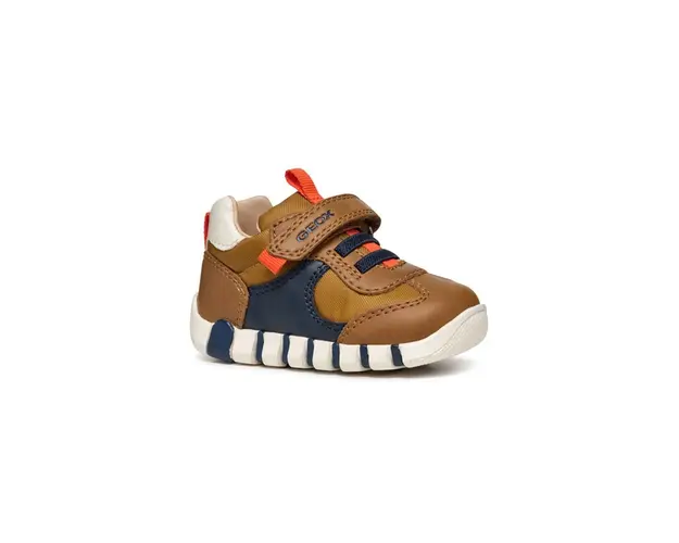 Geox sneakers pentru copii IUPIDOO culoarea maro, B4655A.0MEFU