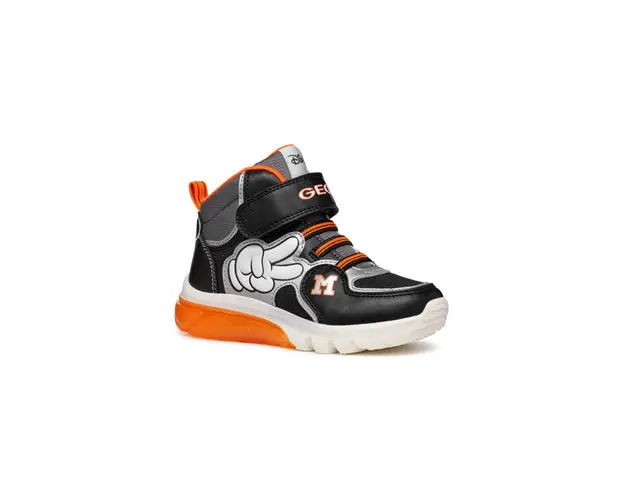 Geox sneakers pentru copii CIBERDRON culoarea gri, J46LBF.000BC
