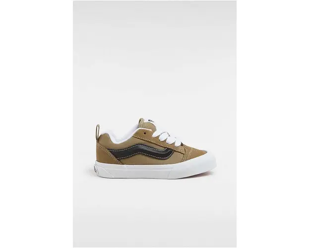 Vans tenisi copii Knu Skool culoarea verde, VN000CYUBIQ1