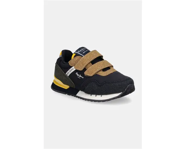 Pepe Jeans sneakers pentru copii LONDON CLASS culoarea albastru marin, PBS40007