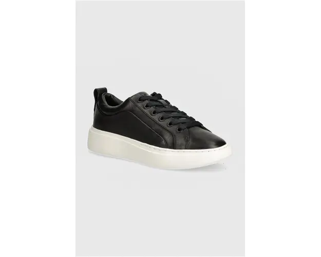 BOSS sneakers din piele Amber culoarea negru, 50522947