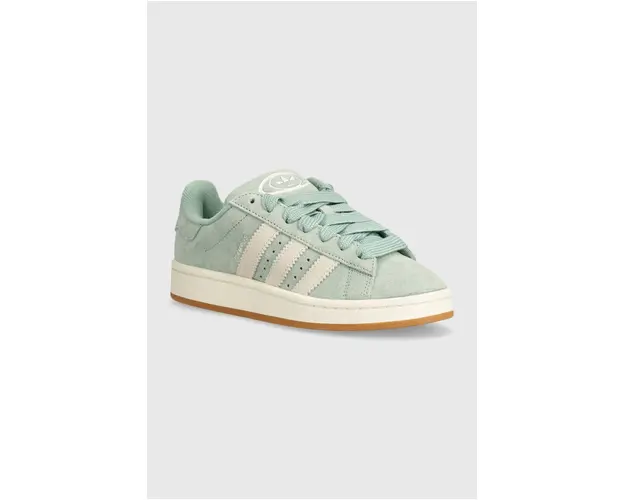 adidas Originals sneakers din piele intoarsa Campus 00s culoarea verde, JI1984
