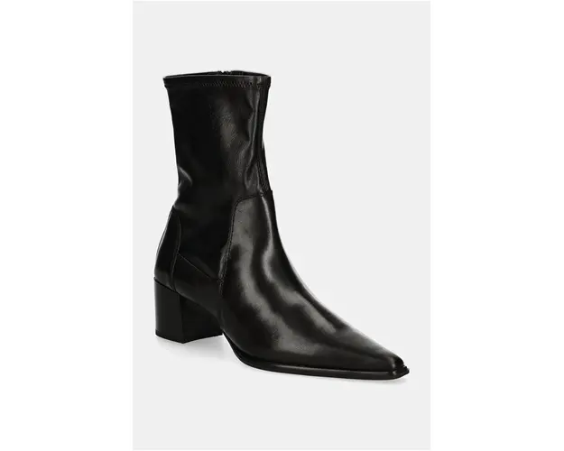 Vagabond Shoemakers botine GISELLE femei, culoarea negru, cu toc drept, 5654-202-20