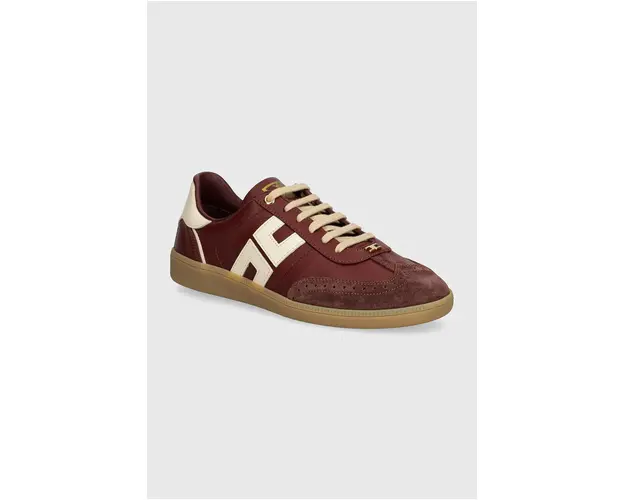 Elisabetta Franchi sneakers din piele culoarea bordo, SA55G46E2