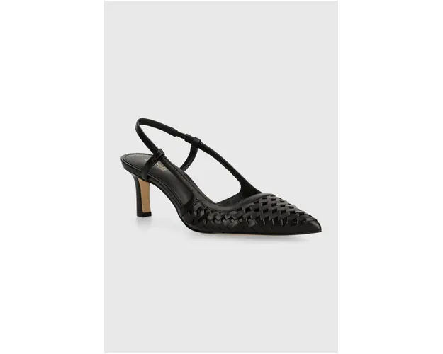 MICHAEL Michael Kors stilettos de piele Alora culoarea negru, 40T4AOMS3L 001