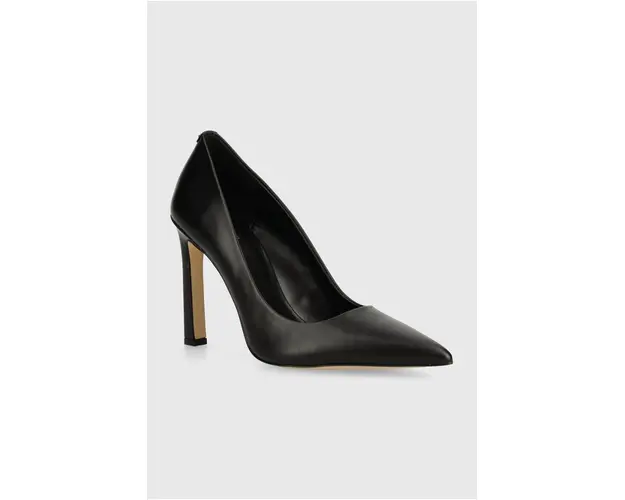 MICHAEL Michael Kors stilettos de piele Amara culoarea negru, 40S4AMHP1L 001