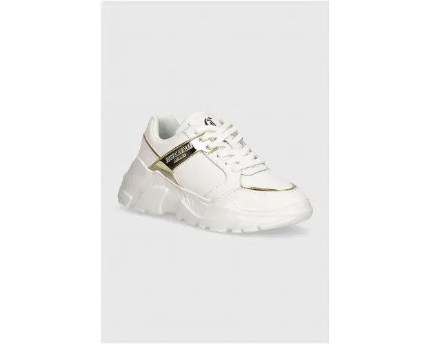 Just Cavalli sneakers culoarea alb, 77RA3SL9