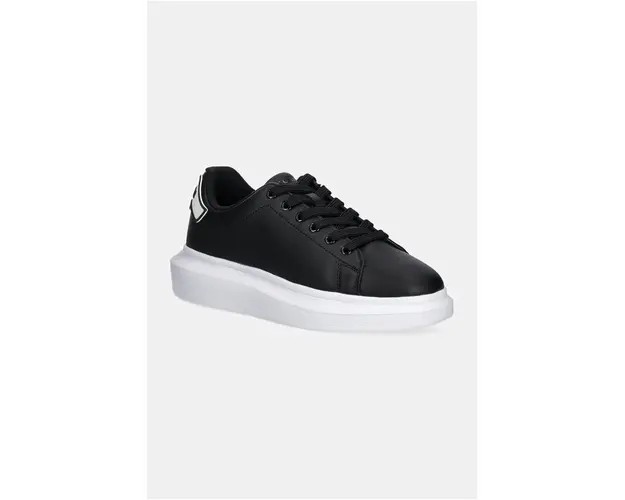 Just Cavalli sneakers din piele culoarea negru, 77RA3SB2