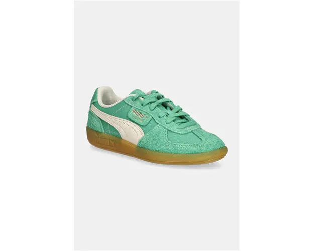 Puma sneakers Palermo Vintage culoarea turcoaz, 396841