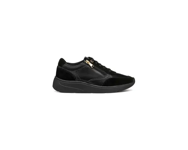 Geox sneakers D CRISTAEL culoarea negru, D45MXE 05422 C9999
