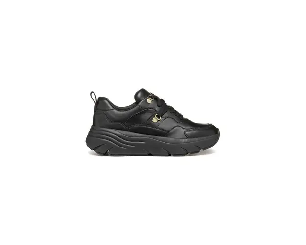 Geox sneakers din piele D DIAMANTA culoarea negru, D36UFE 00085 C9999