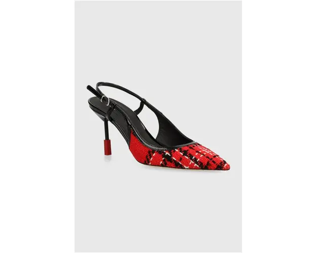 MSGM pantofi cu toc culoarea rosu, 3741MDS931 794